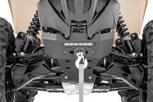 Can-Am Renegade 1000 Winch Bumper - Rough Country - 4500-Lb Winch | Synthetic Rope - '12-'19 Can-Am Renegade 1000 Winch Bumper - Rough Country - 4500-Lb Winch | Synthetic Rope - '12-'19